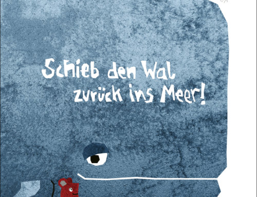 Schieb den Wal zurück ins Meer!